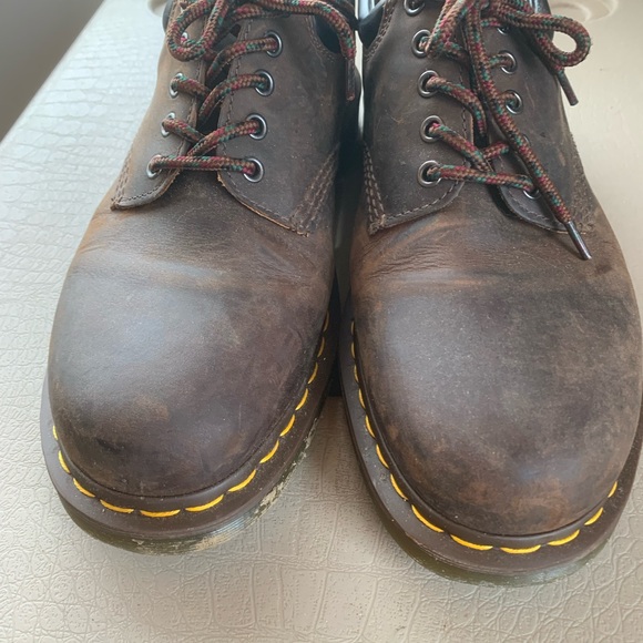 Dr. Martens Dark Brown Leather Oxfords main image 5